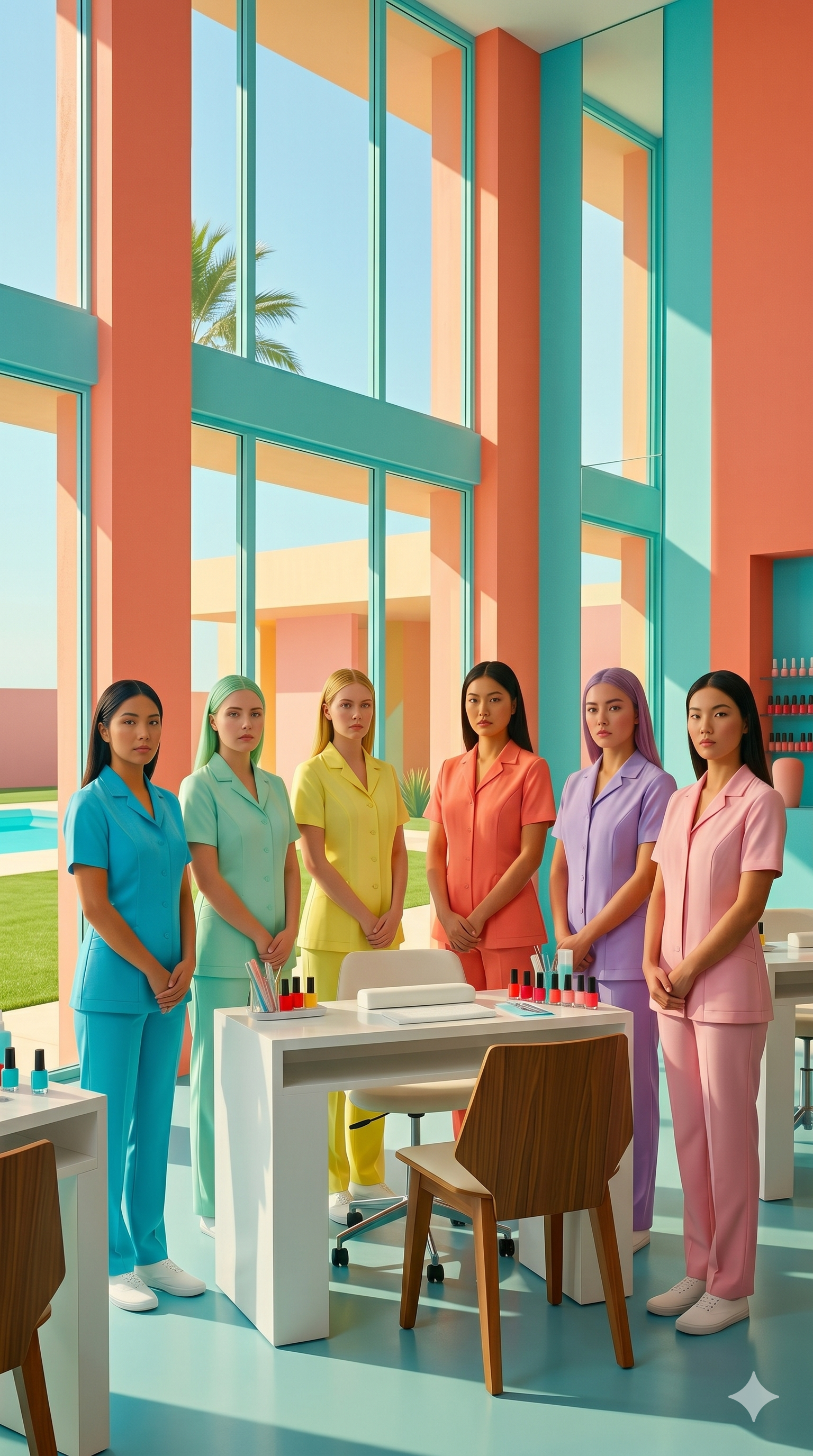 Equipo de Glam Nails Studio